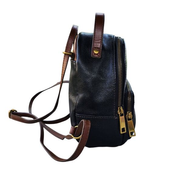 Fossil Felicity Color Block Leather Mini Backpack - Picture 2 of 13
